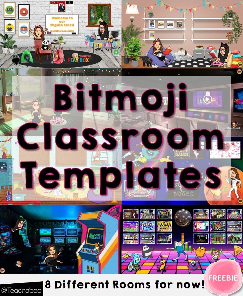 bitmoji classroom templates