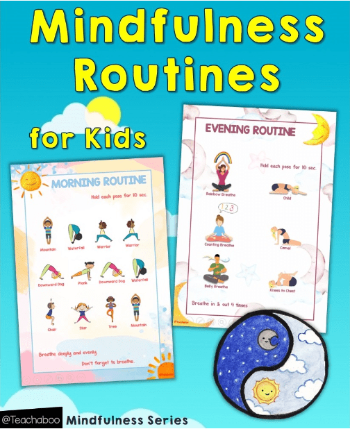 Morning and Evening Mindfulness Routine Teachaboo